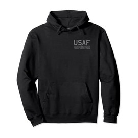 US AIR FORCE USAF FIRE PROTECTION RESCUE HAZMAT Pullover Hoodie