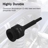 PENCK 5mm Impact Socket 1/2 Drive Allen Bit Socket, Hex