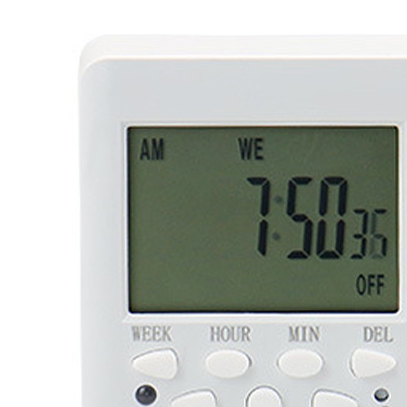 Timer Outlet Electric 24 Hour Indoor Plug in Outlet Timer