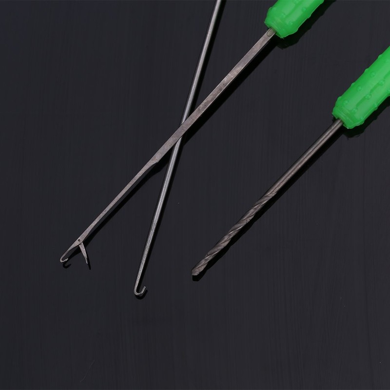3 in 1 Bait Needle Tool Fishing Rigging Bait Needle