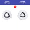 Spin Mop Replacement Head 4 Pack Mop Refill Compatible with