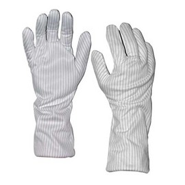 StaticTek GL9100 14"-Polyester ESD Safe Hot Gloves-Industrial Heat Resistant Gloves for Anti Static Work Stations-Large,1 Pair | TT_GL9103