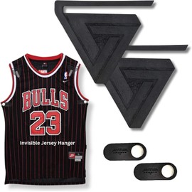 AVIVA Sports- Invisible Wall Jersey Hanger | Jersey Hanger for Wall Display | Great for Any Sports Jerseys | Sports Display (Single Pack)