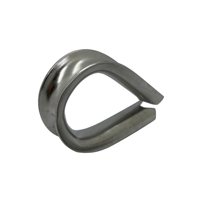 Wire Rope Thimble Stainless Steel V2A 304 20 mm Rust-Proof
