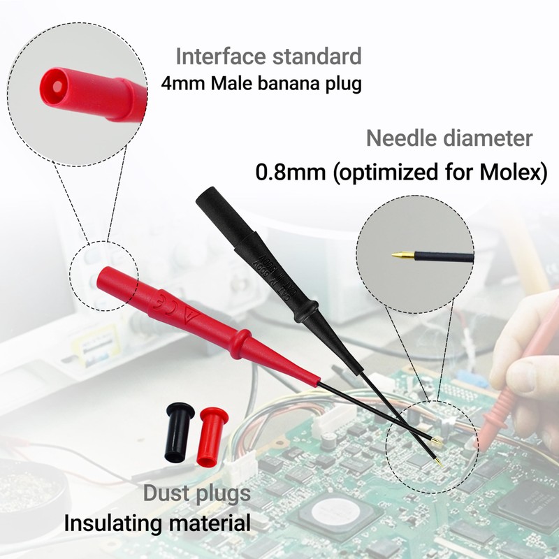 ZIBOO RCT2 Extension Probe Tip Set,Compatible with Fieldpiece RCT2 ADK7