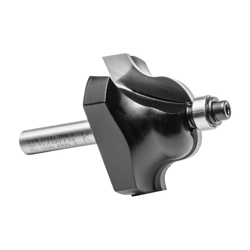 ENT Roman Ogee Cutter TC Shank (C) 8 mm, Diameter