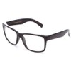 IG Unisex Retro Plain Clear Lens Fashion Glasses in Matte