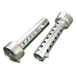 Hiro World Trade Baffle Inner Silencer, Set of 2, Silencer, Inner Baffle, Bike, Long, 5.5 inches (14 cm) (42 mm)