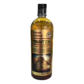 Shampoo Artesanal anticaida y fortalecedor capilar. Sin sales, sin parabenos, sin sulfatos. Tonantzin Nolisan 1 Lt