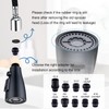 Metal Kitchen Faucet Head Replacement, 3 Functions Kitchen Faucet Head