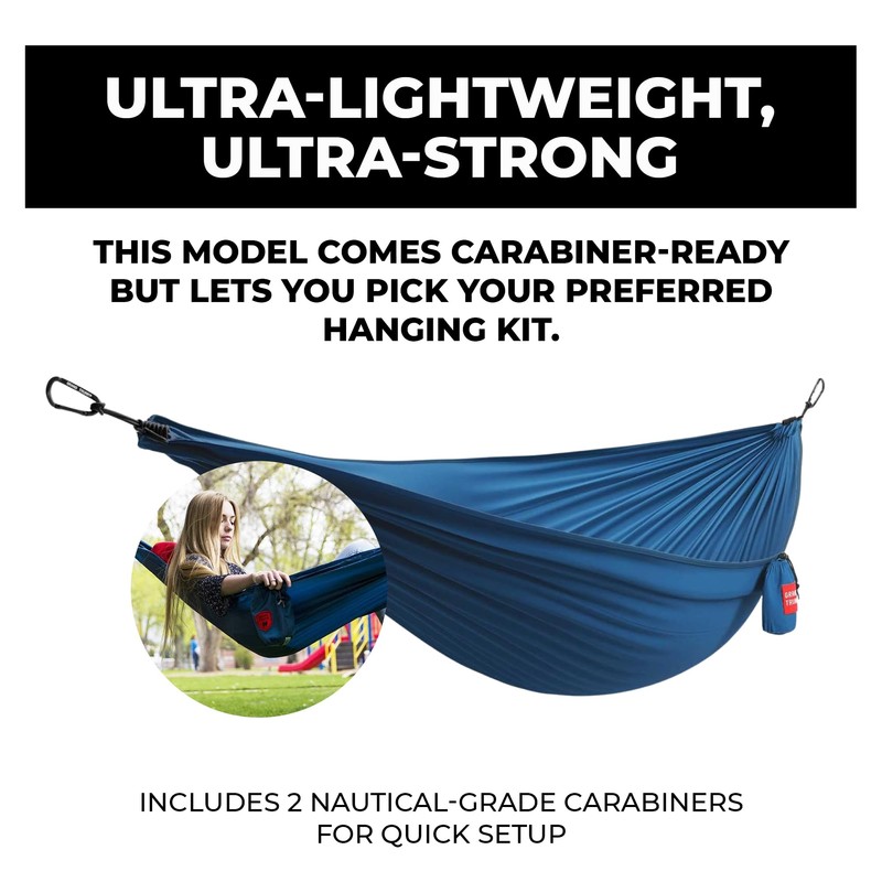 Grand Trunk Ultralight Camping Hammock - Lightweight and Portable Travel