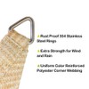 Alion Home Shade Sail - Straight Edge Sun Shade Sail