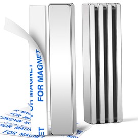 MIKEDE Neodymium Magnets, 5 Pack Super Strong Magnets Bar, Heavy Duty Magnets with Adhesive Backing, Rare Earth Small Magnets Strips for Fridge, DIY, Craft, Science - 60x10x3 mm
