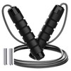 Professional training skipping rope with weights, with Ball Bearing System,