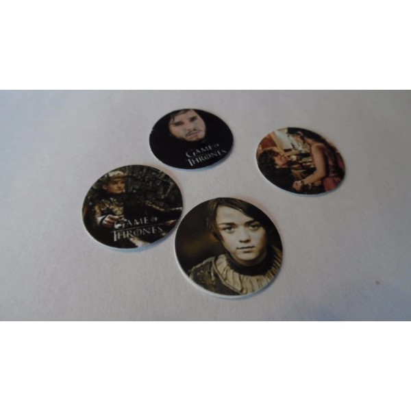 Unbranded Pre Cut One Inch Bottle Cap Images GAME OF