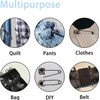 15Pcs Large Safety Pins, 3‘’ Heavy Duty Steel Safety Pins