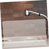 LABRIMP 2pcs Bathtub Shower PVC Shower Water Barrier Tool Install