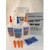 Stick Fast Cyanoacrylate (CA) Dry Box Glue Kit, 3 Bottles-