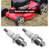 ECSiNG 4Pcs Spark Plugs Replacement RJ19LM Compatible with Briggs &