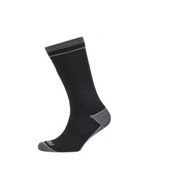 SealSkinz 1111404 BLK S Fully Waterproof Medium Length Socks (Thin) Albatross Black