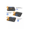 SMART WEIGH SMART TARE BODY SCALE - STS200-BLK - 440lb/200kg
