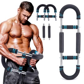Twister Arm Trainer,Adjustable Chest Arm Workout Equipment,60-110lb Chest Exerciser for Men,Arm Trainer for Men,Chest Clip Muscle Trainer,Portable Arm Exercise Equipment,Upper Body Workout Equipment