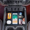 TACOBRO Full Center Console Organizer Compatible with 2014-2018 Sierra 1500