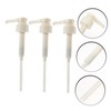 Mikinona Nozzle Pump Syrup Squeezer 3pcs Plastic Gallon Pump Dispenser