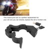 Motorcycle Lock Handlebar Grip Aluminum Protective Horn Lock for Braking