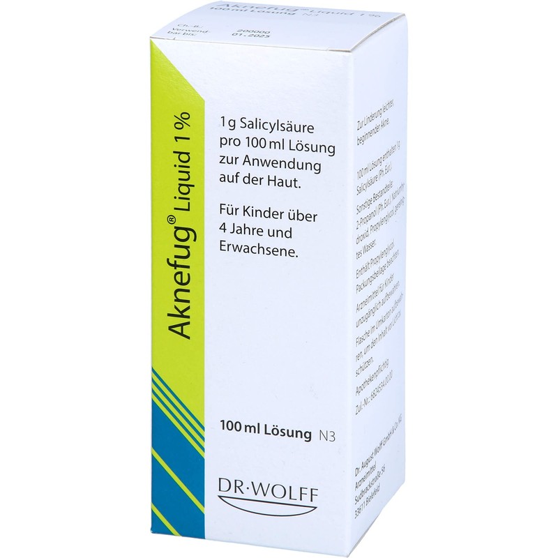Aknefug Liquid 1% 100 ml