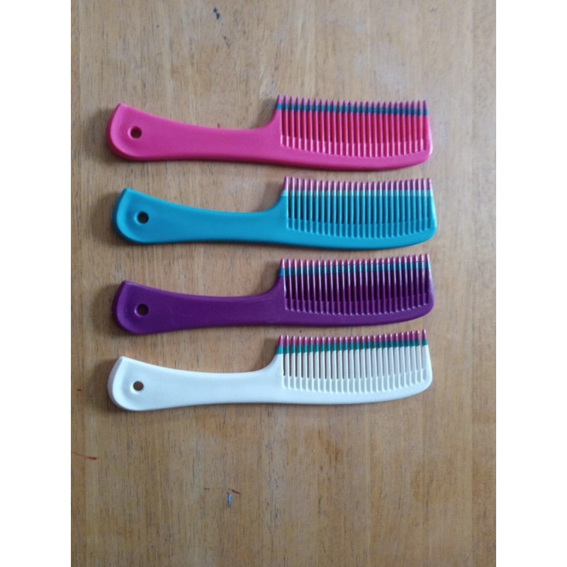 Mebco Original USA 90's Unbreakable Wet Comb Double Dipped 8"