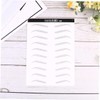Beavorty 2sheets Eyebrow Stickers for Women of Hair-like Simulation Eyebrows