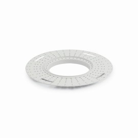 NoraLighting NIO-FMMR-4R 4 in. Lolite Round Flush Mount Mud Ring - White