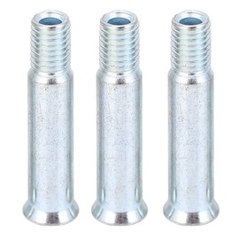 Skate Axles, 15PCS Inline Skate Axle Skate Axles Steel Construction Wheel Screw Bolt Fittings Inline Skating Replacement for Women (Total Length 35mm)