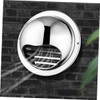 BUGUUYO Range Hood Exhaust Cover Air Vent Cap Stainless Steel