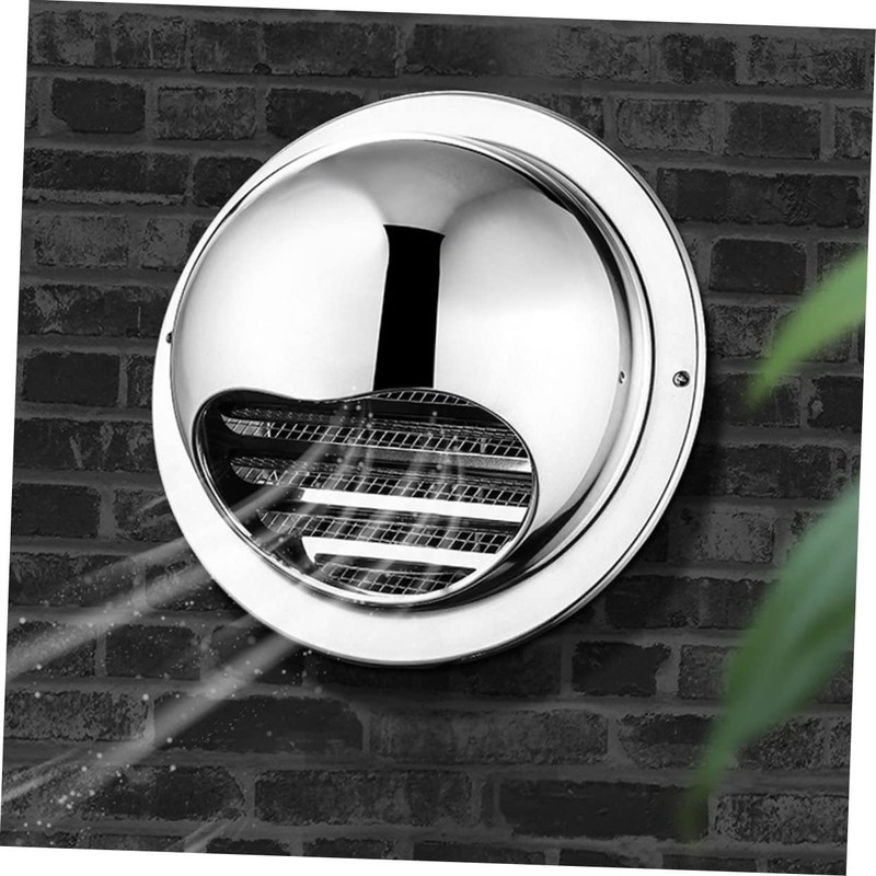 BUGUUYO Range Hood Exhaust Cover Air Vent Cap Stainless Steel