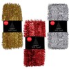 50ft Tinsel Garland For Christmas Tree Decorations Xmas Thick Metallic