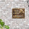 Desperate Enterprises I Refuse to Become A Nugget Tin Sign