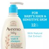 Aveeno Baby Daily Moisture Body Wash & Shampoo, Oat Extract,