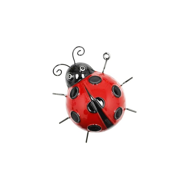 The Present Shop No.PA1880 Small Metal Ladybird Wall Art