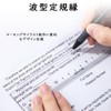 LKCCTK 5.9 inches (15 cm) Clear Plastic Ruler Set of
