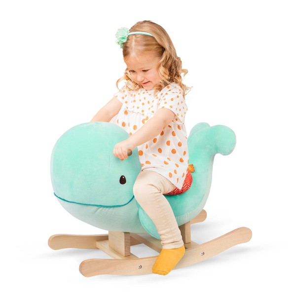 B. toys- Whale Rocker - Echo- Whale Rocking Toy – Wooden Ride-On – Classic Toys for Toddlers, Kids – 18 Months +