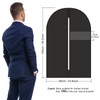 Asiulalt 5 Pack Garment Bag for Hanging Clothes, 40 Inch