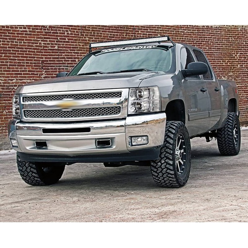 CNNELL LED DRL Headlight Assembly Compatible with 2007-2013 Chevy Silverado