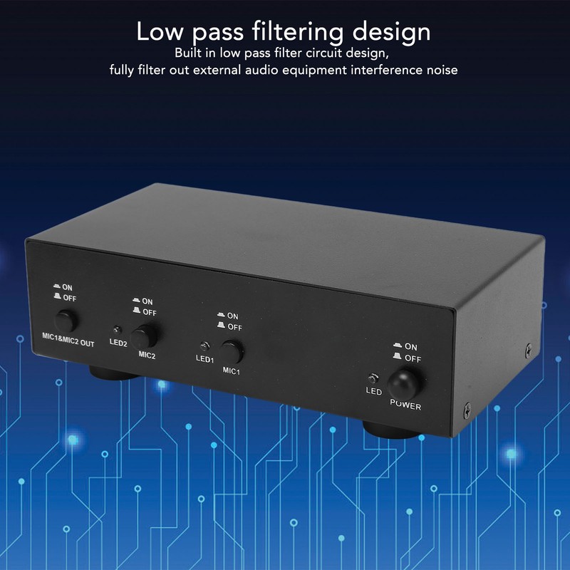 48 V Phantom Power Supply Professional Iron Shell Phantom Power