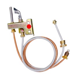 Water Heater Pilot Assembely For Tubing LP Propane Gas, Includes Pilot Thermocouple kit, 24" Water Heater Replacement Parts Fits Many Water Heaters On The Market