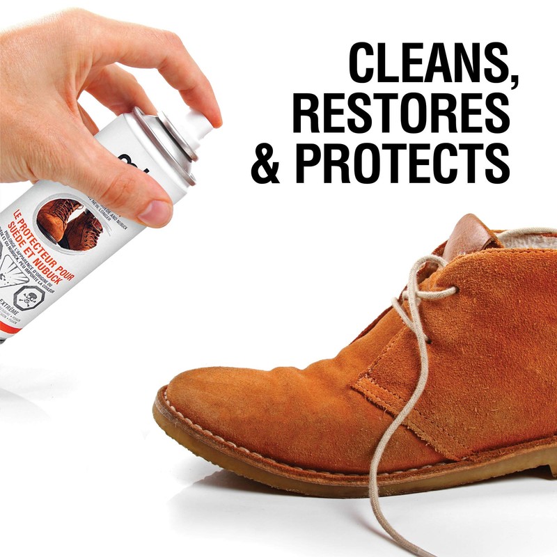 M&B Suede and Nubuck Care Kit, Cleaner, Protector & Nylon