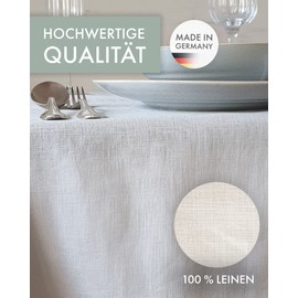 Everything to Set the Table, 100% Linen, Sewn with Love in Germany, Many Colours