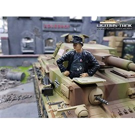 licmas Painted Half Figure German Tank Crew Loaders Normandy 1944