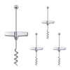 4 Pack Beadable Corkscrew Wine Bottle Opener with Blank Handle